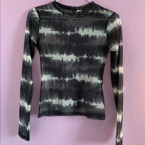 Mesh y2k top from H&M